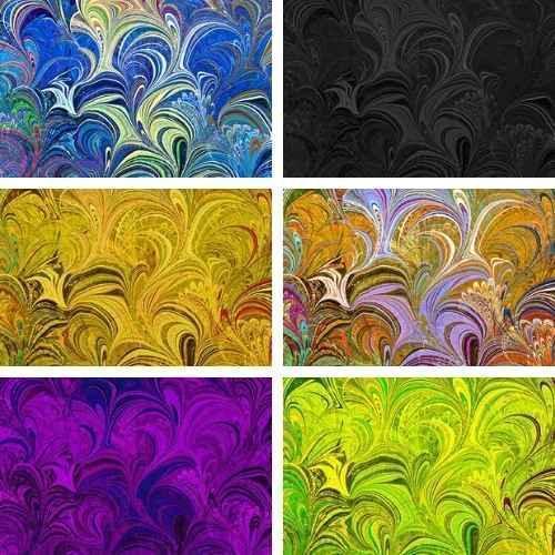 Paula Nadelstern's Poured Colors Collection - Fabric Design Treasures