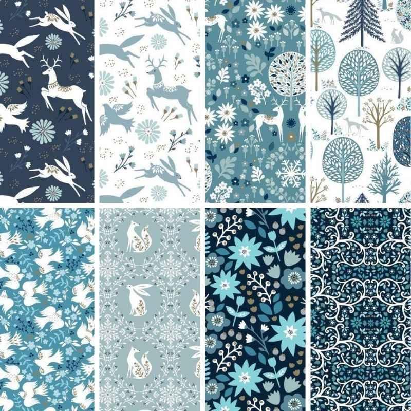 Starlit Hollow by Sian Summerhayse - Fabric Design Treasures