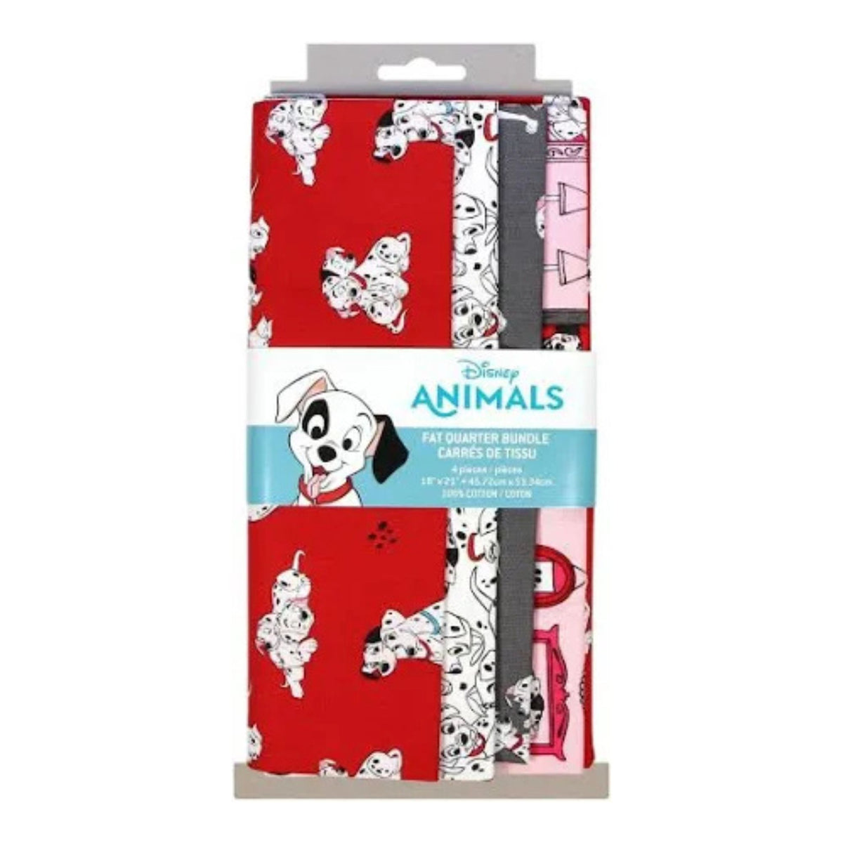 Disney 101 Dalmatians 4-Piece Fat Quarter Bundle