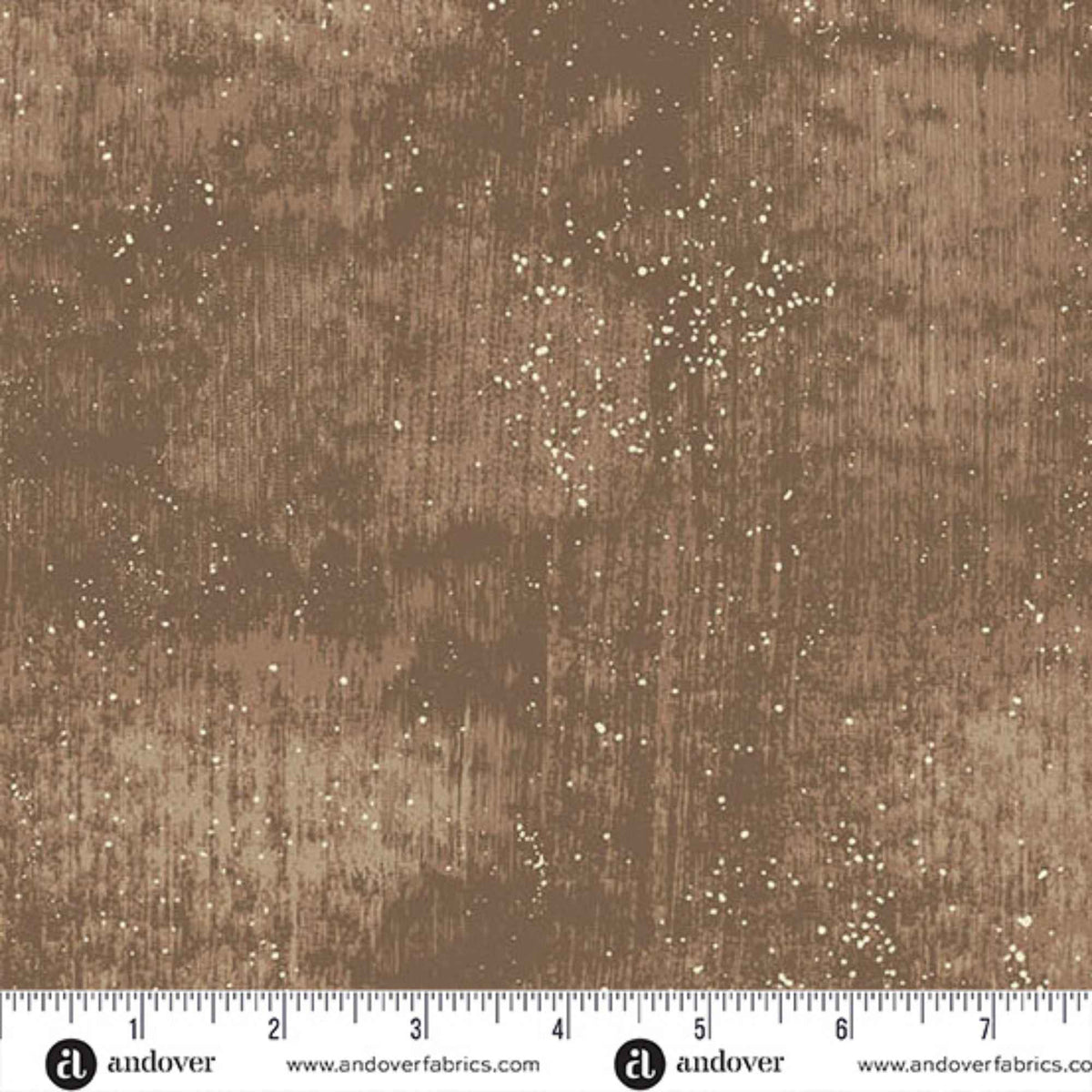 Glaze III Cocoa Brown Textured Blender Fabric A830-N1 by Libs Elliott for Andover Fabrics