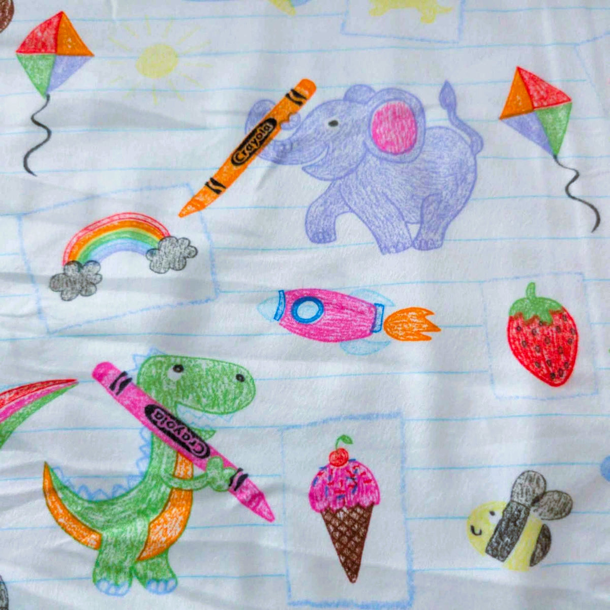 Soft flannelette fabric made from a blend of 70% bamboo-derived viscose and 30% cotton.
