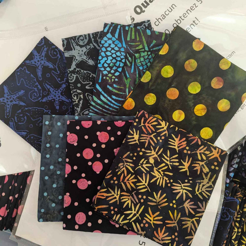 Batiks Fat Quarter Bundle by Mirah Zriya