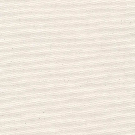 Unbleached cotton canvas fabric natural heavy weight 9.6oz 44 inch wide texture