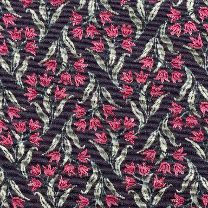 BOTANIC CLASSICS on Black, William Morris Inspired Floral