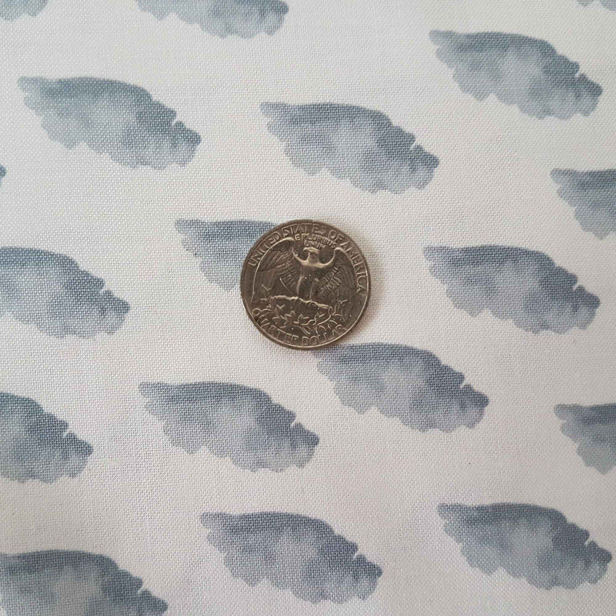 Cloud Print on White | Quilting Cotton Fabric, Sky Theme
