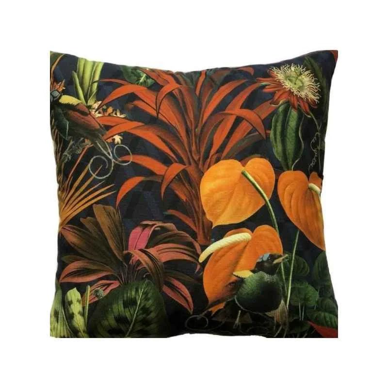 Dark Jungle Italian Velvet Digitally Printed