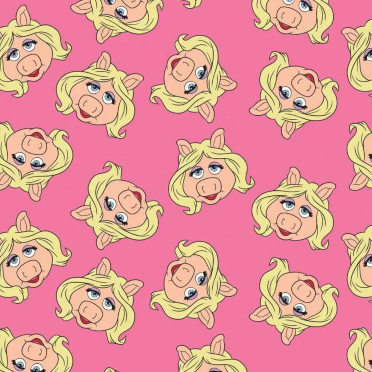 Disney - The Muppets Miss Piggy on Pink Cotton