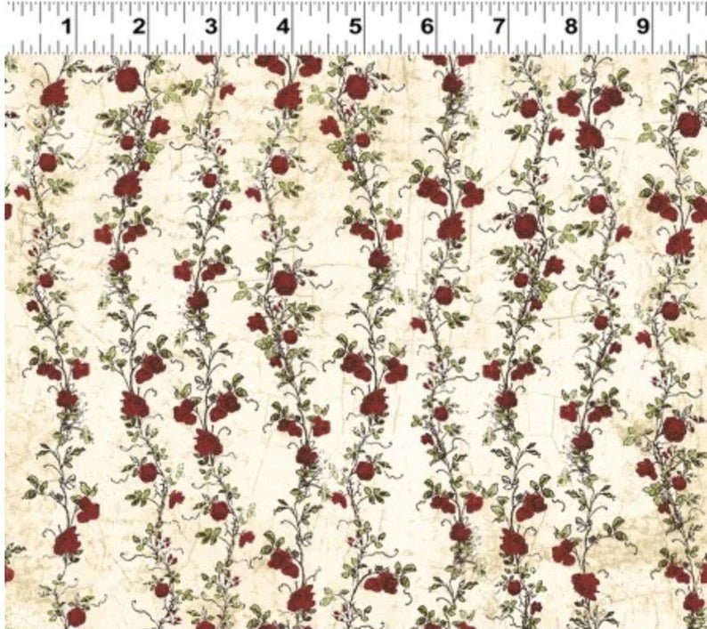 Everlasting Rose on White by Iron Orchid Designs