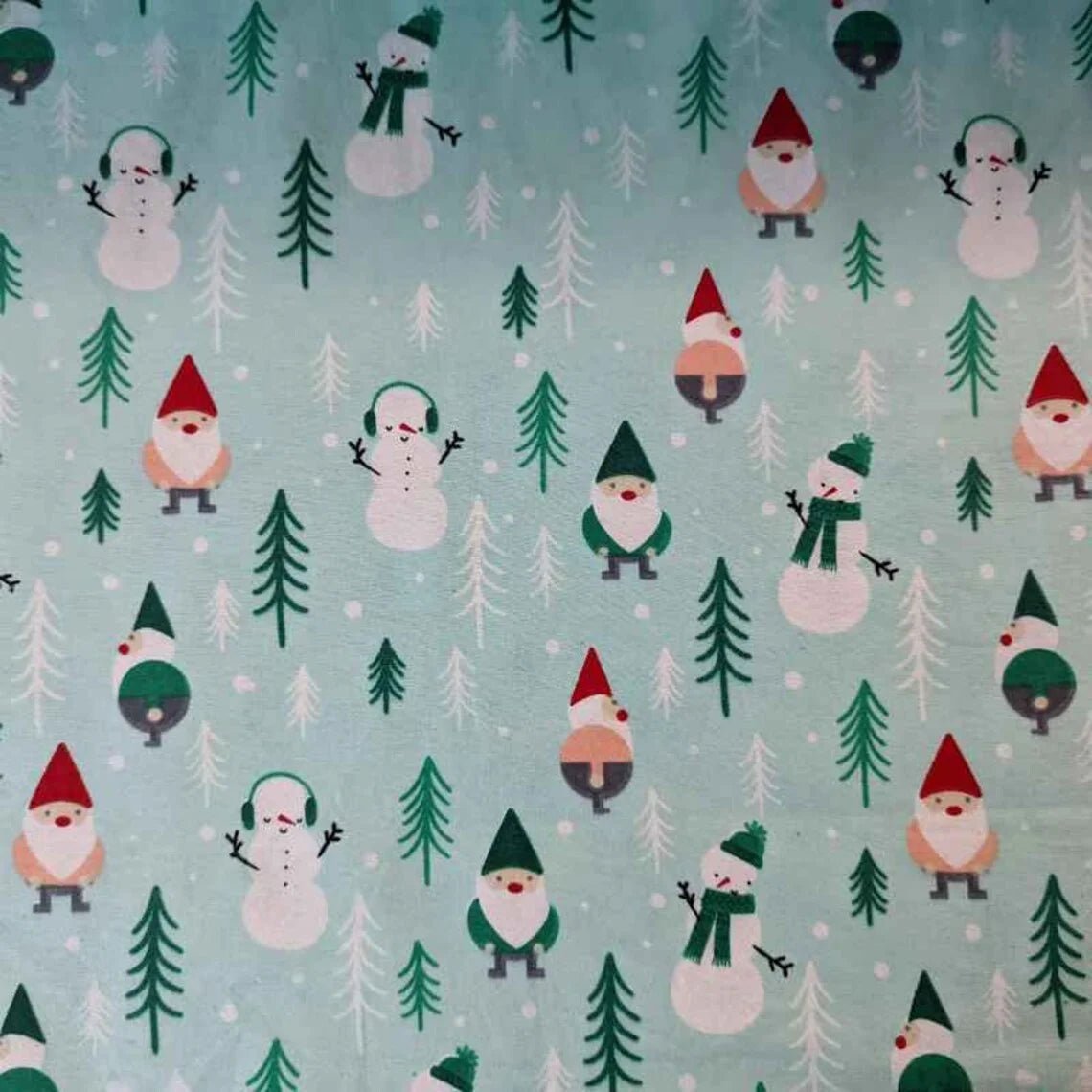 FLANNEL Snowman and Gnome Toss