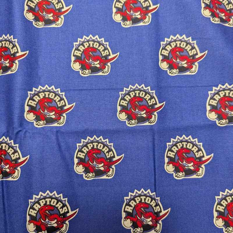 NBA Toronto Raptors Licensed Fabric