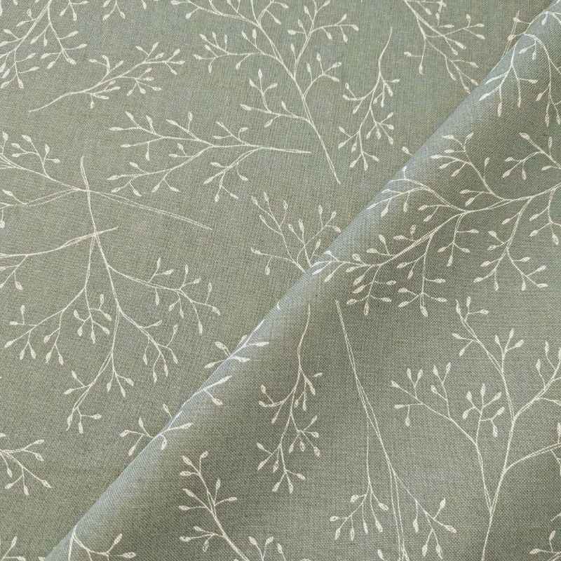 Pen Drawn Branch, Linen Color Premium Canvas