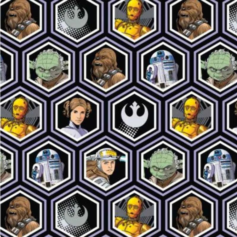 Rebel Hex Portraits - Star Wars Classics