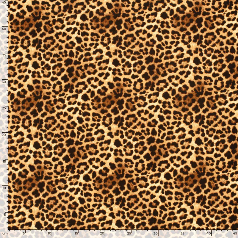 Swimwear Jersey UPF50 Recycled Fabric – Panther Brown | Digital Print