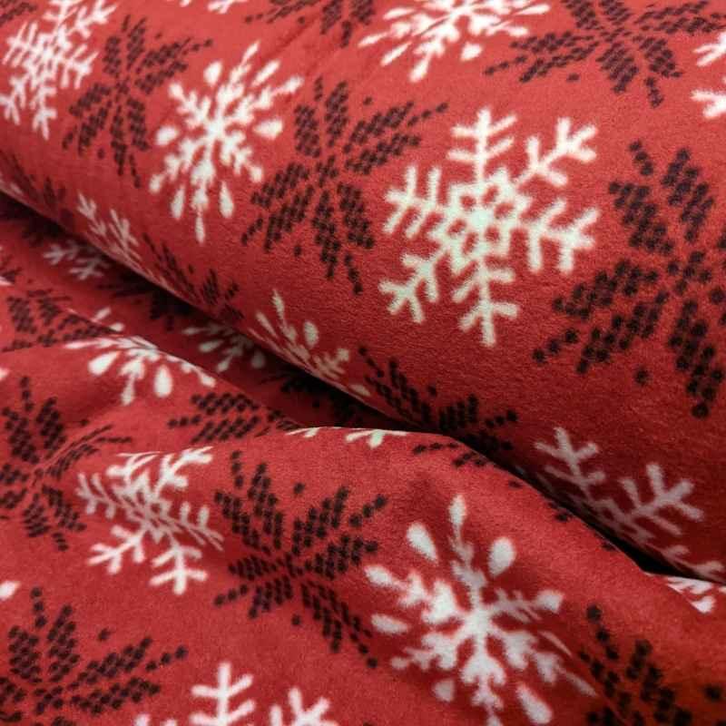 Christmas Snowflakes Anti-Pill Polar Fleece