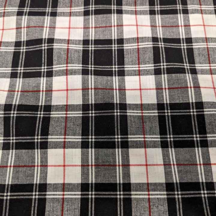 Classic Plaids: Outland Tartans in Black Yarn Dyes