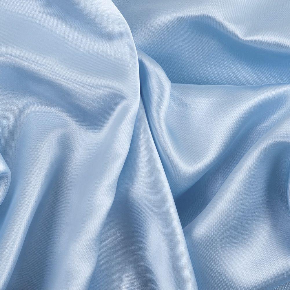 Crepe Back Satin in Light Blue