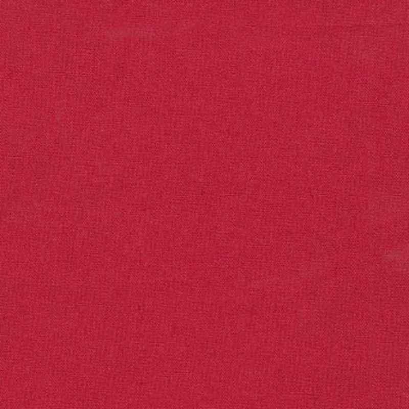 Crimson Essex Linen/Cotton Blend