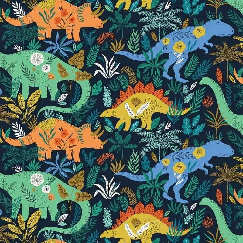 Dinosaur Fabric Dashwood Studio Roar Collection 2007