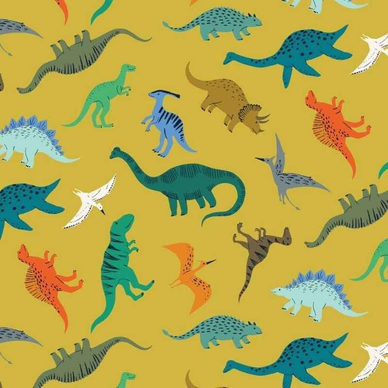 Dinosaur Fabric Dashwood Studio Roar Collection 2009