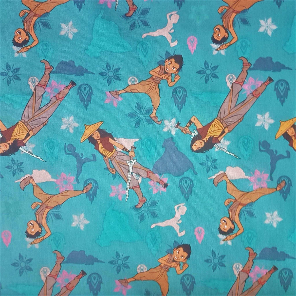 Disney Raya and the Last Dragon Cotton Fabric