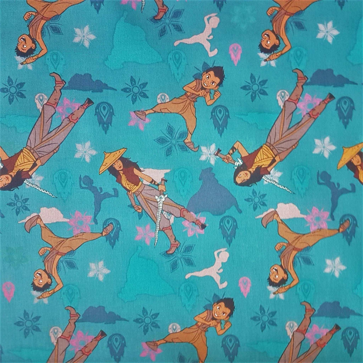 Disney Raya and the Last Dragon Cotton Fabric