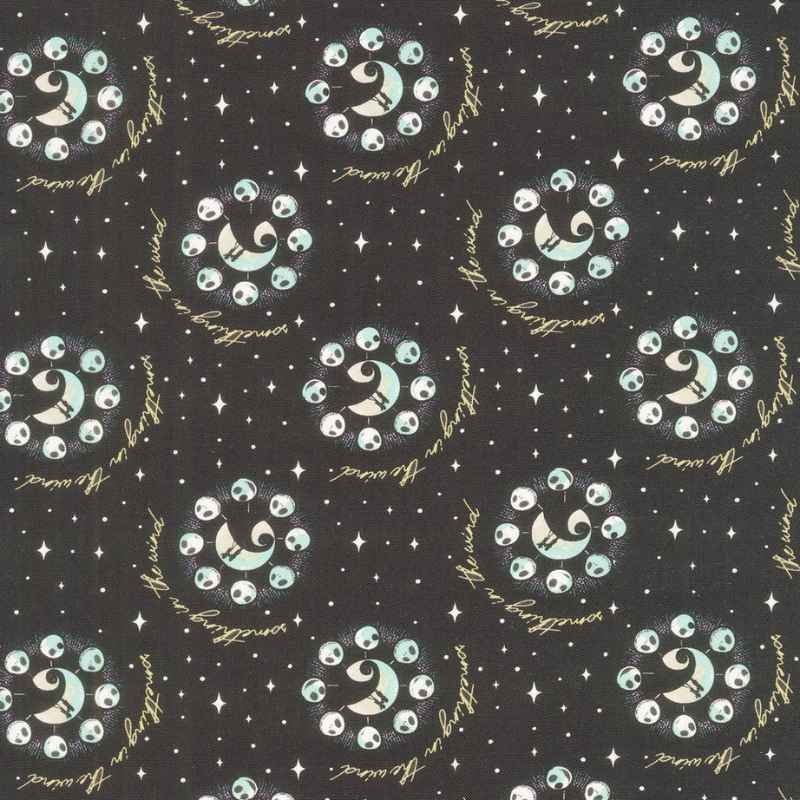 Disney Something in the Wind, Tim Burton's Nightmare Before Christmas | Fabric Design Treasures