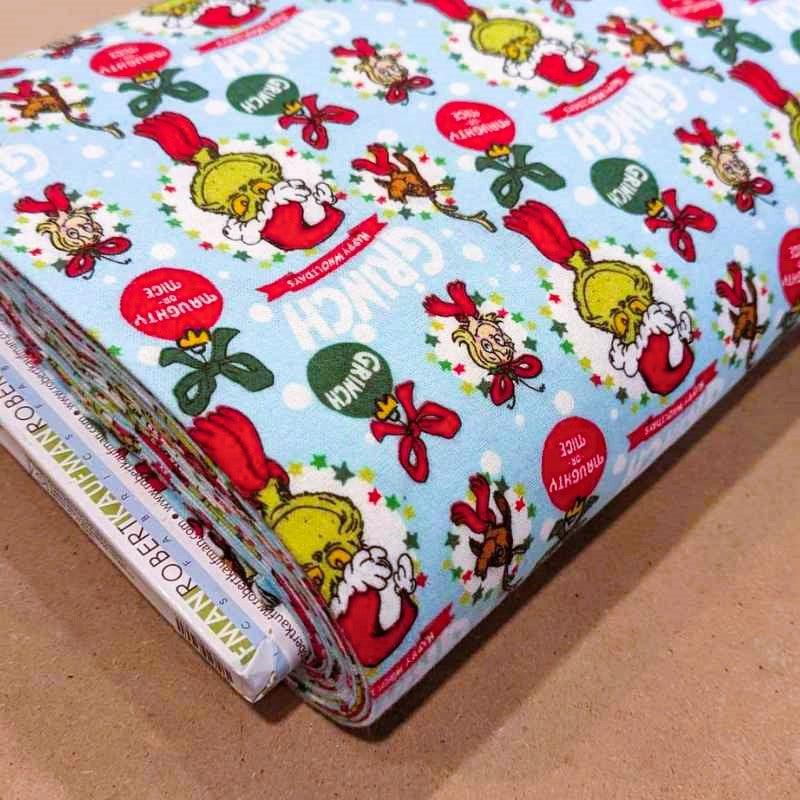 Dr. Seuss Christmas FLANNEL, Grinch and Cindy Lou