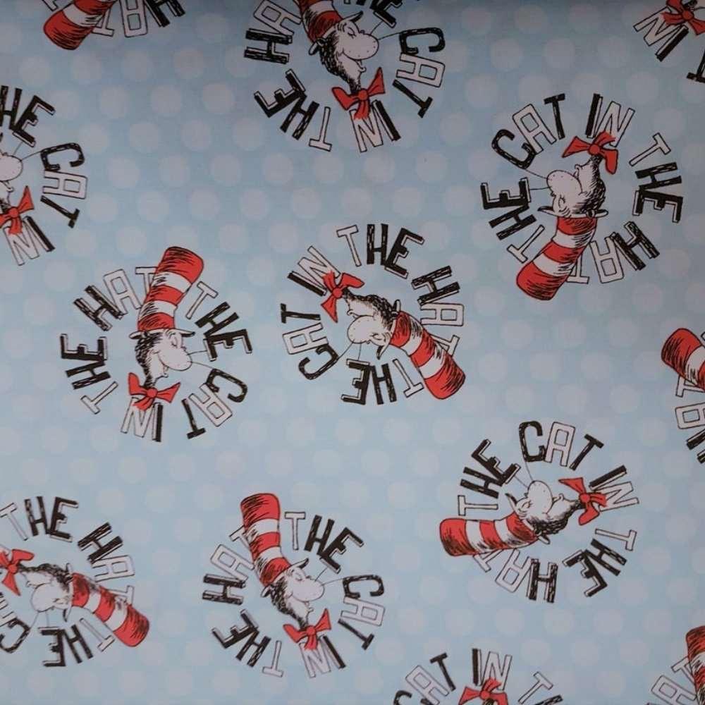 Dr. Seuss Fabric The Cat in the Hat Cotton Fabric