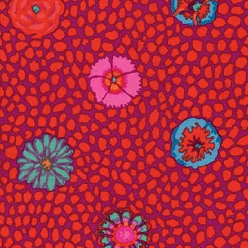 GUINEA FLOWER RED Kaffe Fassett Collective