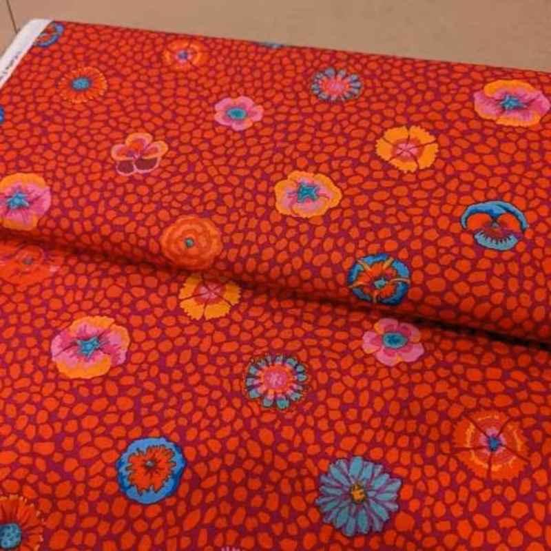 GUINEA FLOWER RED Kaffe Fassett Collective