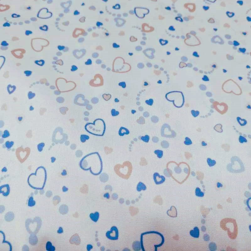 Hearts PUL fabric, Waterproof Laminated fabric | Fabric Design Treasures