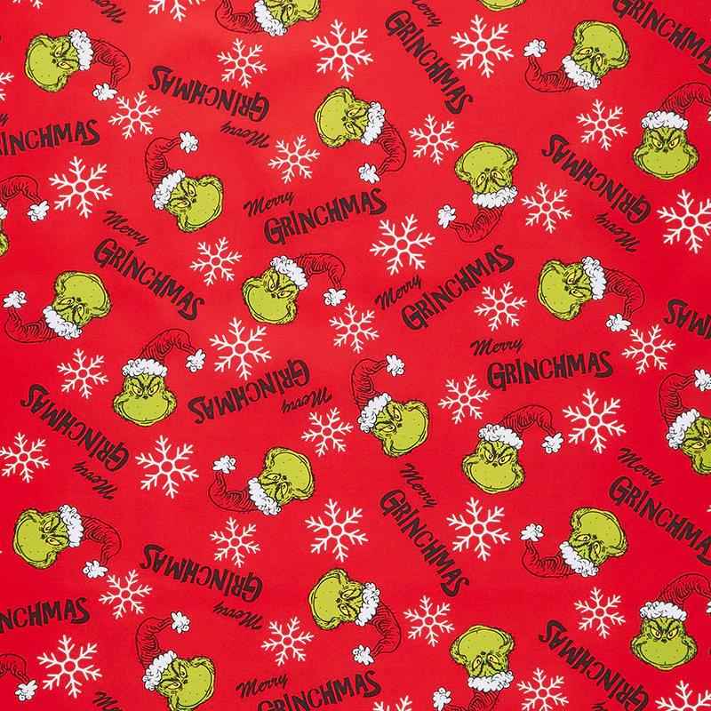 How the Grinch Stole Christmas, Dr. Seuss, Merry Grinchmas | Fabric Design Treasures