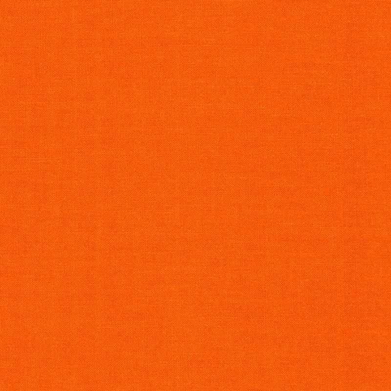 Kona Solids - Tangerine K001-1370 - Robert Kaufman