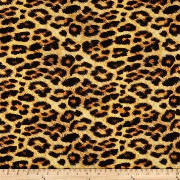 Leopard Fabric Hoffman Digital Wild Kingdom Leopard Skin