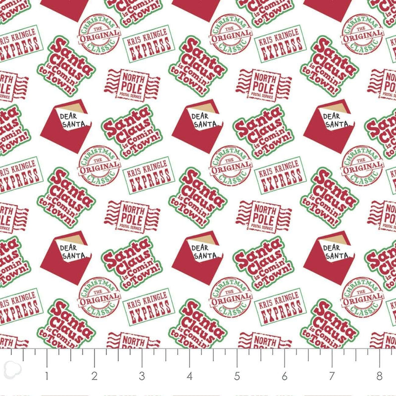 Letter to Santa Claus Cotton Fabric