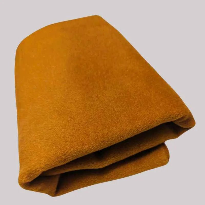 Melton Wool in Mustard