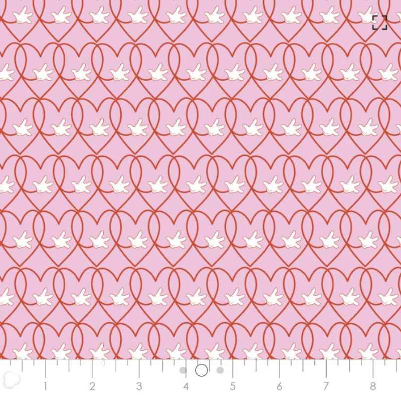 Minnie Hearts on Pink, Minnie Living Her Best Life | Fabric Design Treasures