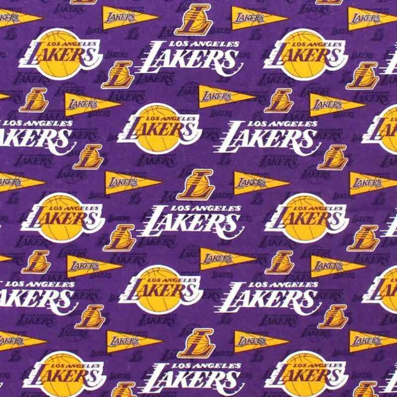 NBA - Los Angeles Lakers Cotton | Fabric Design Treasures