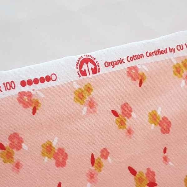 Organic Jersey Knit, Oeko-Tex Standard 100 - Lovely Flowers | Fabric Design Treasures