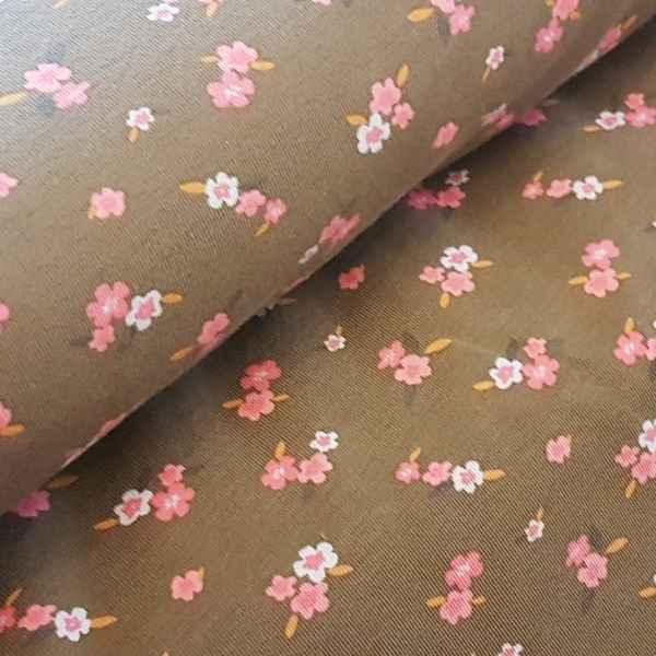 Organic Jersey Knit, Oeko-Tex Standard 100 - Lovely Flowers | Fabric Design Treasures