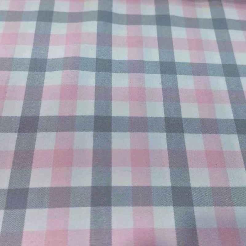 Pink & Grey Plaid FLANNEL, Brookyln by Robert Kaufman | Fabric Design Treasures