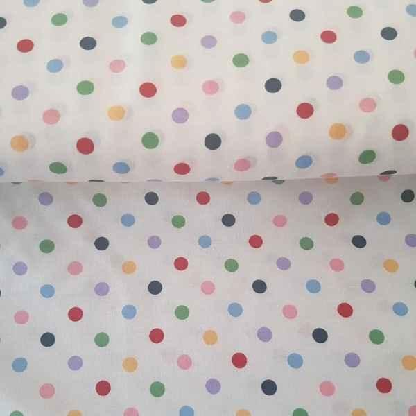 Polka Dot Fabric, Dot Fabric, 100% Cotton Fabric | Fabric Design Treasures