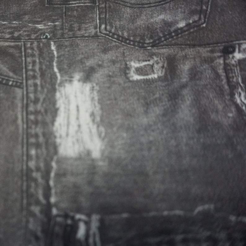 PUL Fabric, Printed Faded Jean | Fabric Design Treasures