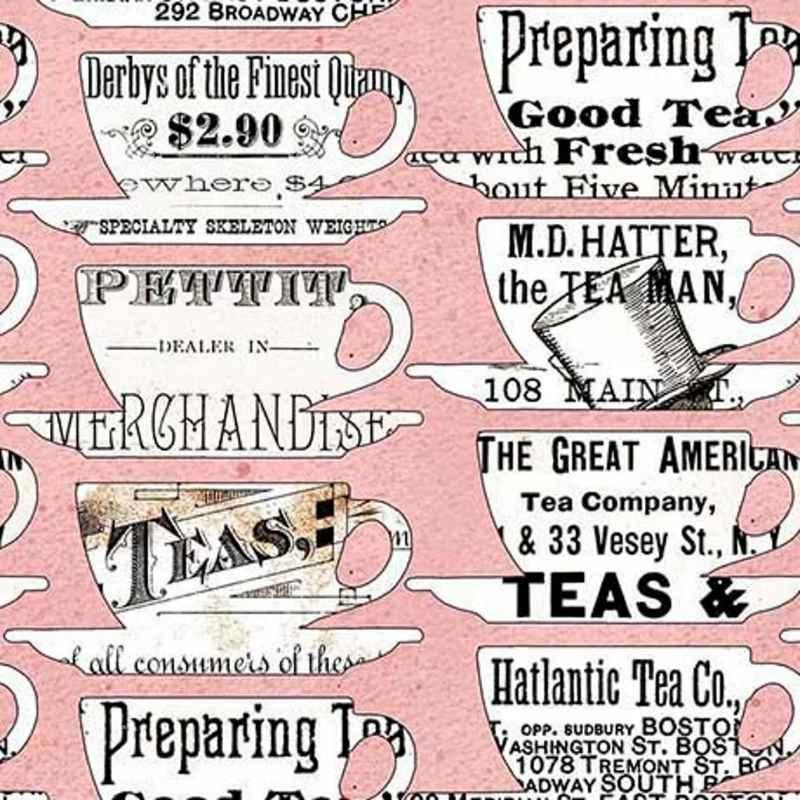 QT Frisch Art "Hatters Tea Party" | Fabric Design Treasures