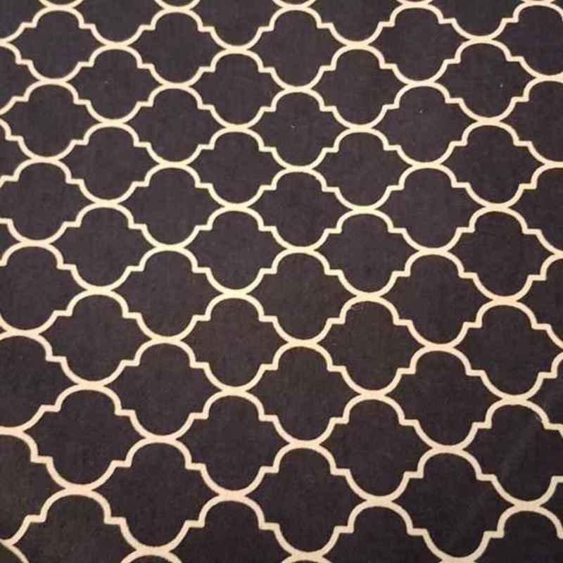 Quatrefoil Flannel Fabric Baby Kisses Wide Back FLANNEL | Fabric Design Treasures