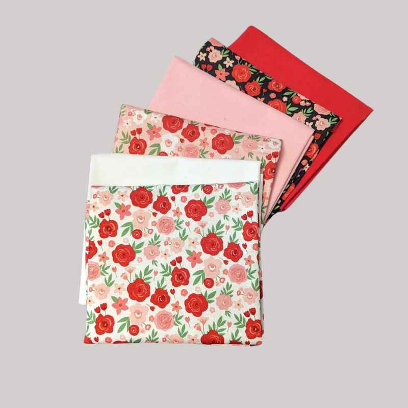 Riley Blake, Falling in Love, Six (6) Piece Fat Quarter Bundle