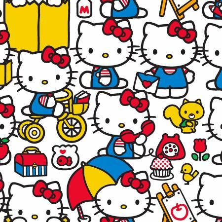 Sanrio Hello Kitty at Play Springs Creative | Fabric Design Treasures