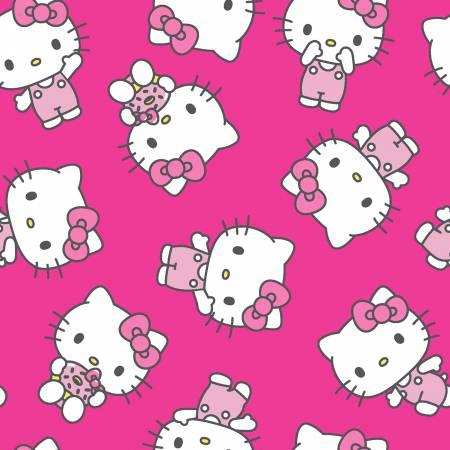 Sanrio Hello Kitty Pink Sweet Springs Creative | Fabric Design Treasures