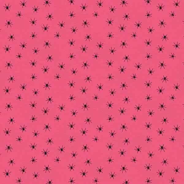 Spiders in Pink-Drop Dead Gorgeous | Fabric Design Treasures