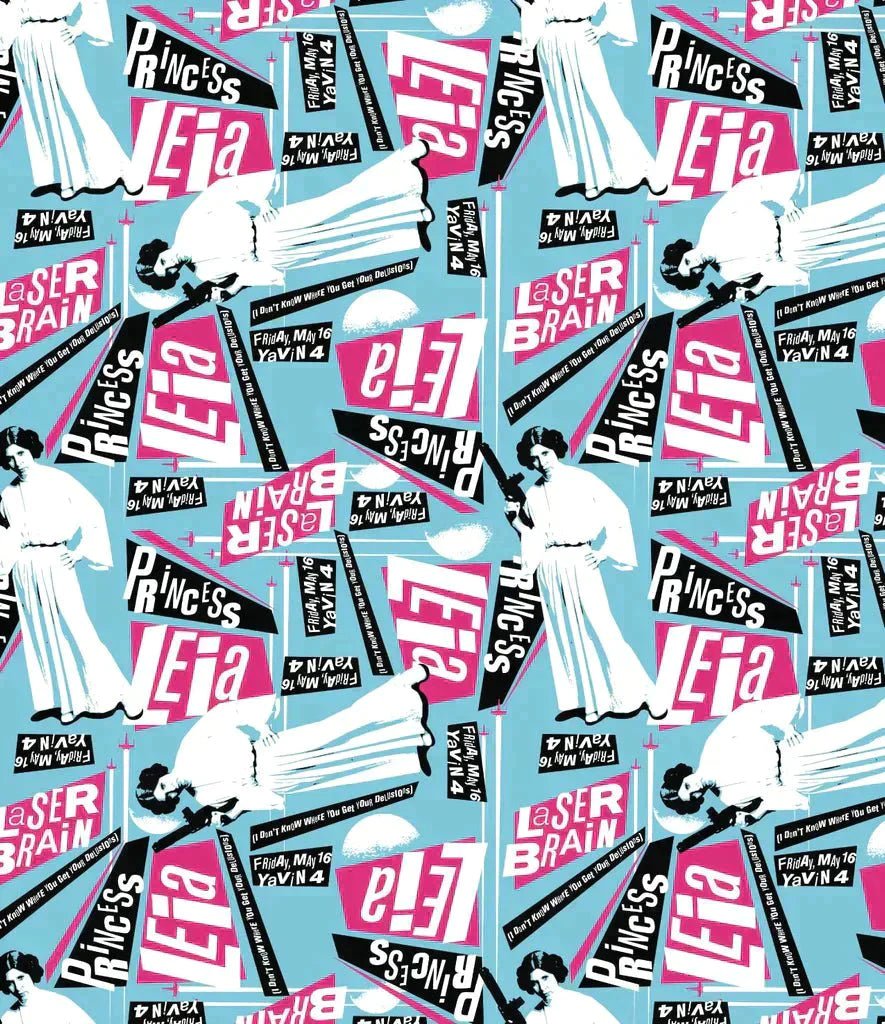 Star Wars Fabric, Rebel Princess Leia Fabric | Fabric Design Treasures